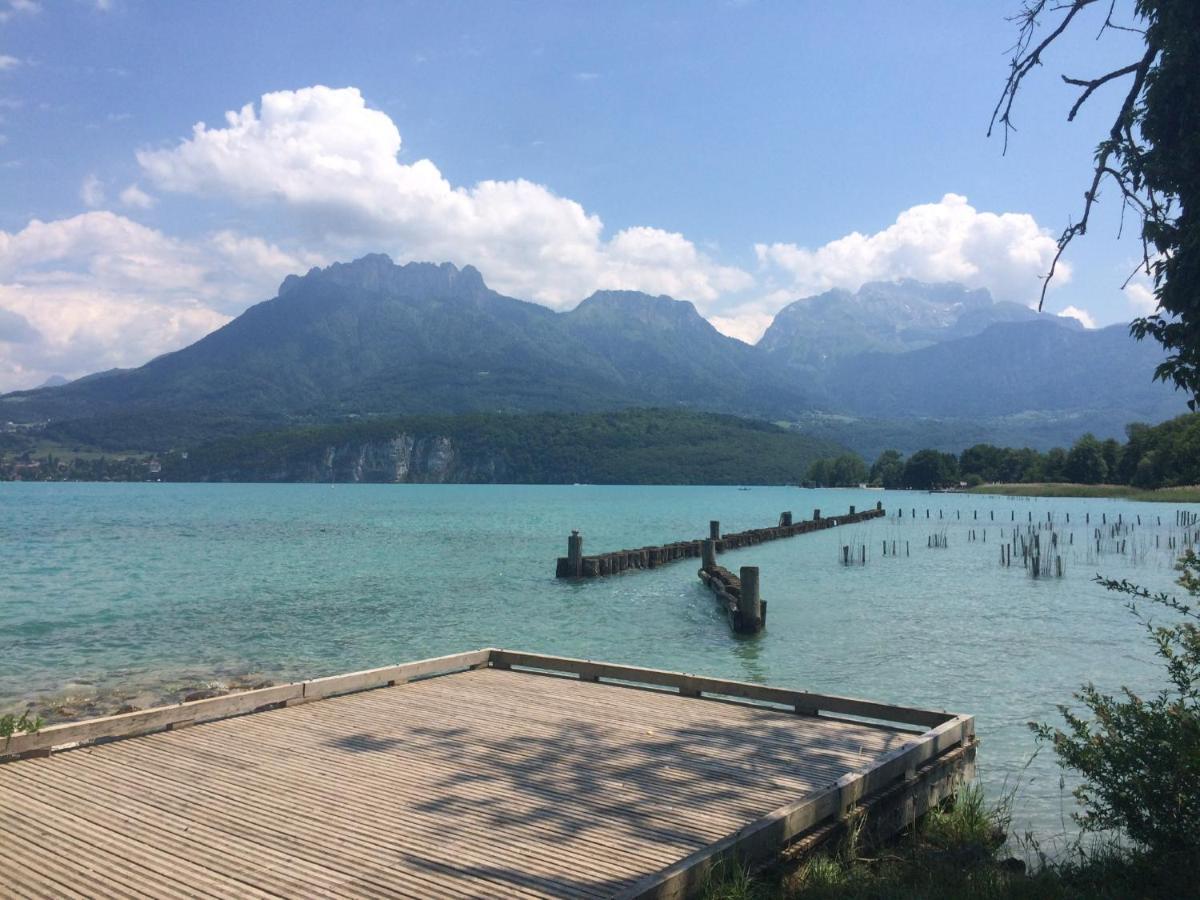 Chambre Atypique 2 Pers 200M Du Lac Saint-Jorioz Exterior foto